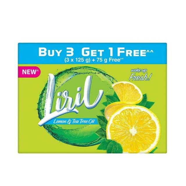 Lime & Tea Tree Oil (Liril) Buy 3 Get 1 - 125g