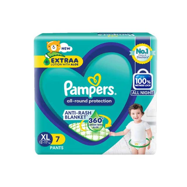 Pampers XL 12-17kg 7 Pants