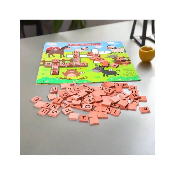 Children's Crossword Puzzle Game for Kids Age 3+