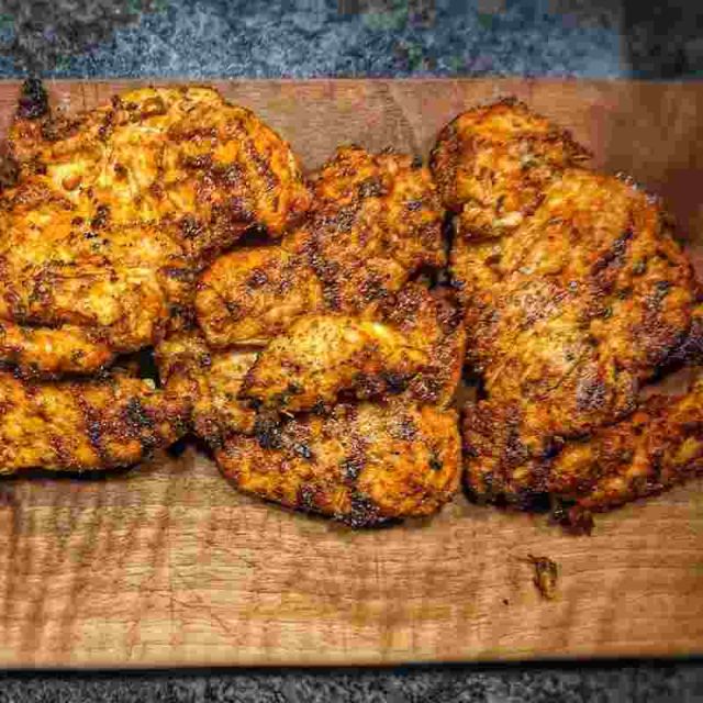 Bbq Dejaj Chicken Half