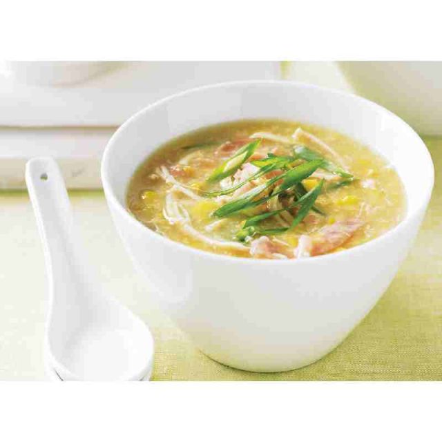 Sweet Corn Chicken Soup