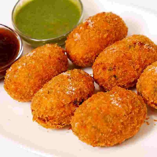 Dry Mutton Cutlet