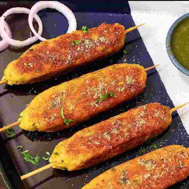 Paneer Seekh Kebab