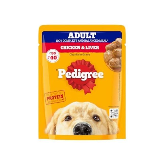Pedigree Adult Chicken & Liver (70g)