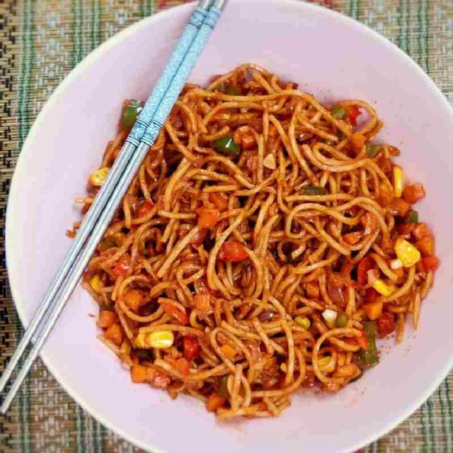 Schezwan Mix.Noodles