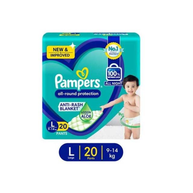 Pampers L 9-14kg 20 Pants