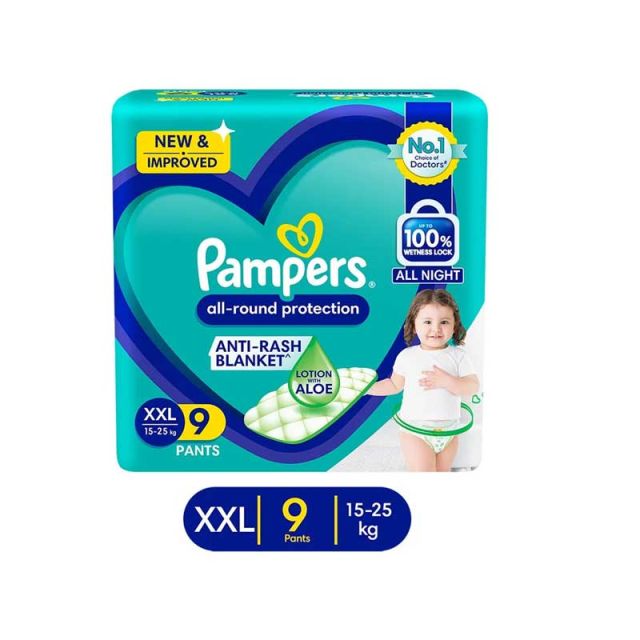 Pampers XXL 15-25kg 9 Pants