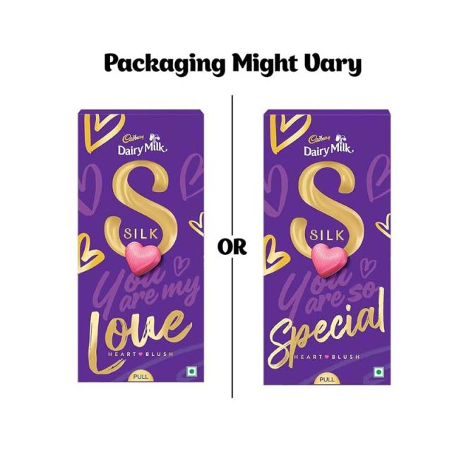 Diary Milk Silk Special Heart Blush 250g