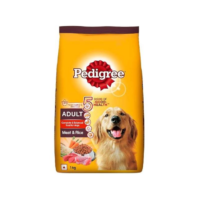 Pedigree Adult Meat & Rice (1kg)