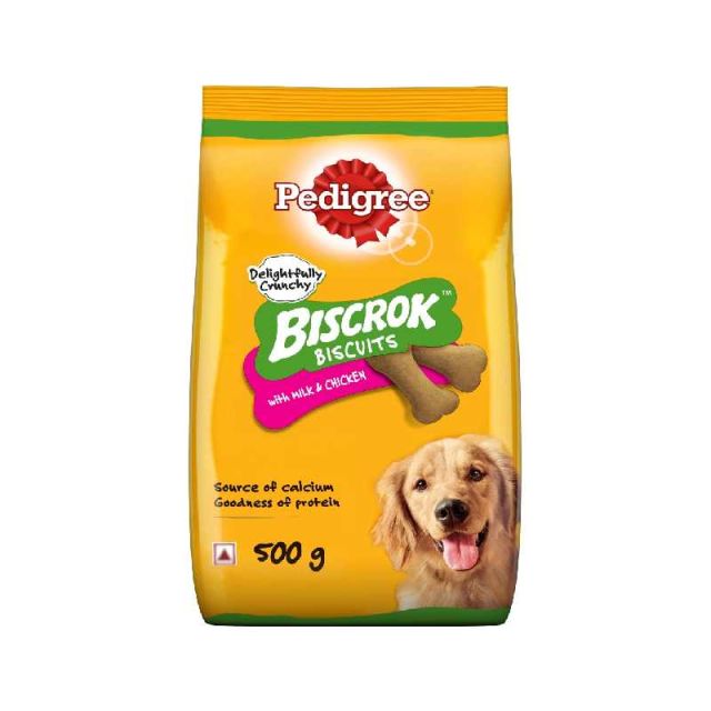 Pedigree Biscrok Biscuits With Milk & Chicken (900g)