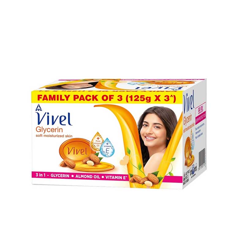 Pure Sandal Oil Soft & Glowing Skin Soap 42g (Vivel) in A2Z Shoppy