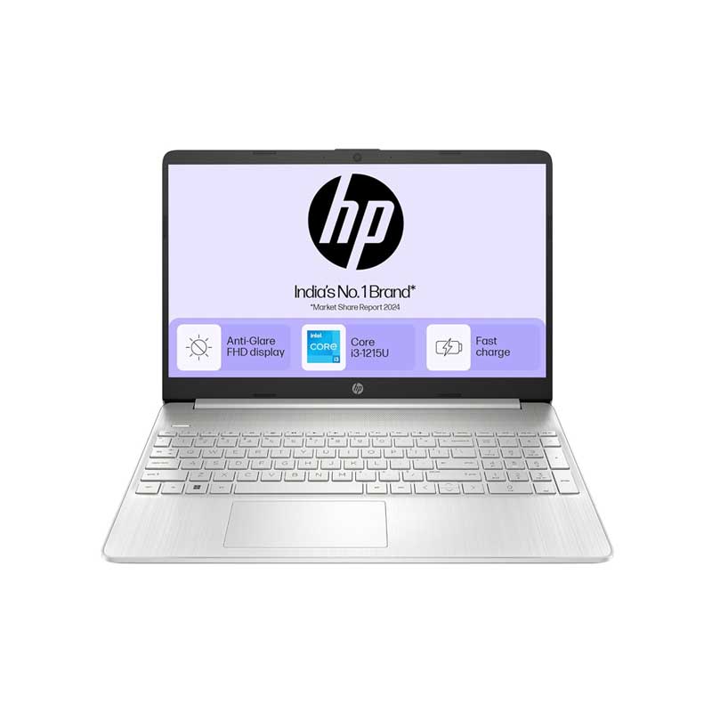 HP 15s, 12th Gen Intel Core i3-1215U, 8GB DDR4, 512GB SSD, (Win 11